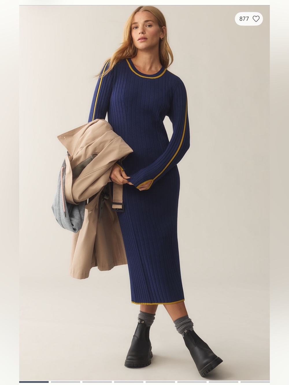 Anthropologie Daily Practice Sweater Dress